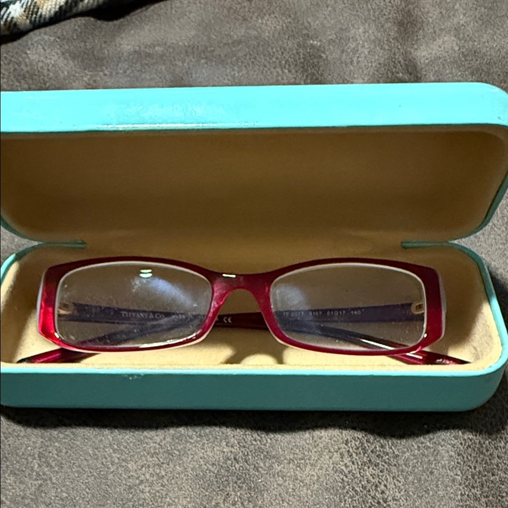 Tiffany & Co. Red Women's Glasses